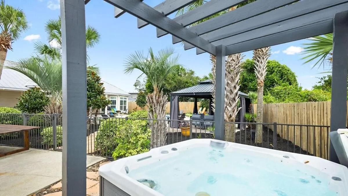 Vakantiehuis 122 Kelly The Real Fun Beach Home Pool Hot Tub Cabana Panama City Beach