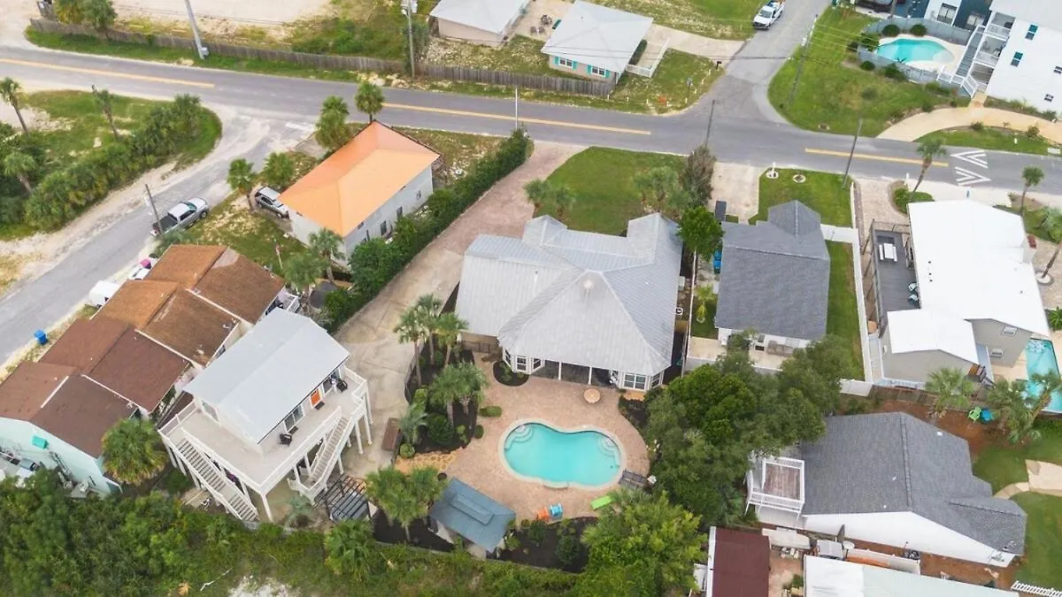 Vakantiehuis 122 Kelly The Real Fun Beach Home Pool Hot Tub Cabana Panama City Beach