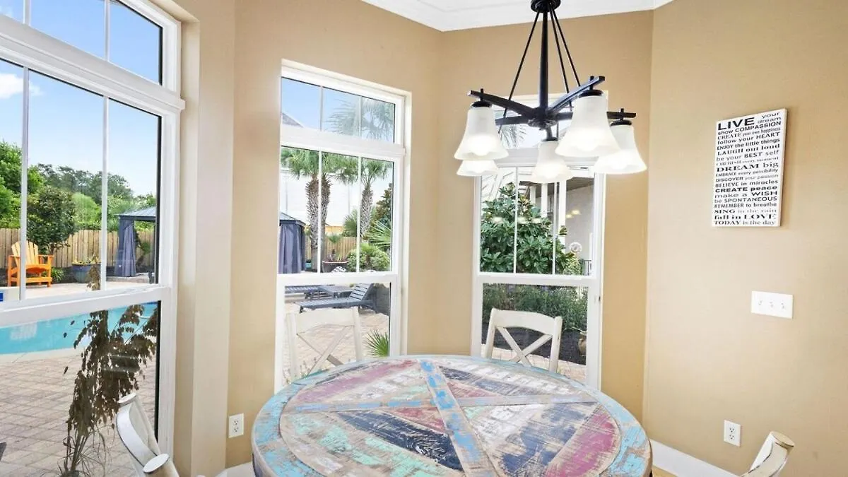 Vakantiehuis 122 Kelly The Real Fun Beach Home Pool Hot Tub Cabana Panama City Beach Verenigde Staten